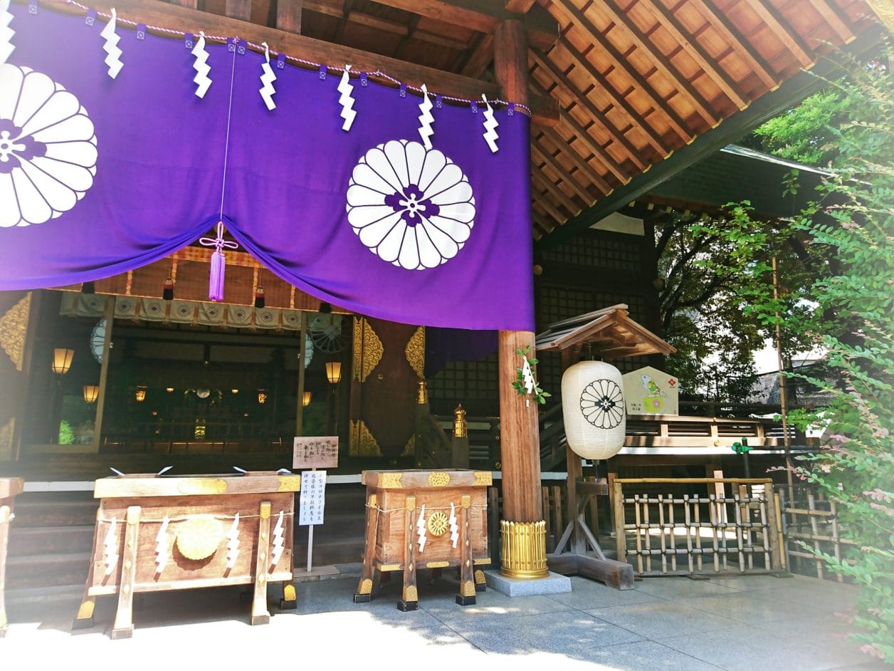 東京大神宮の拝殿